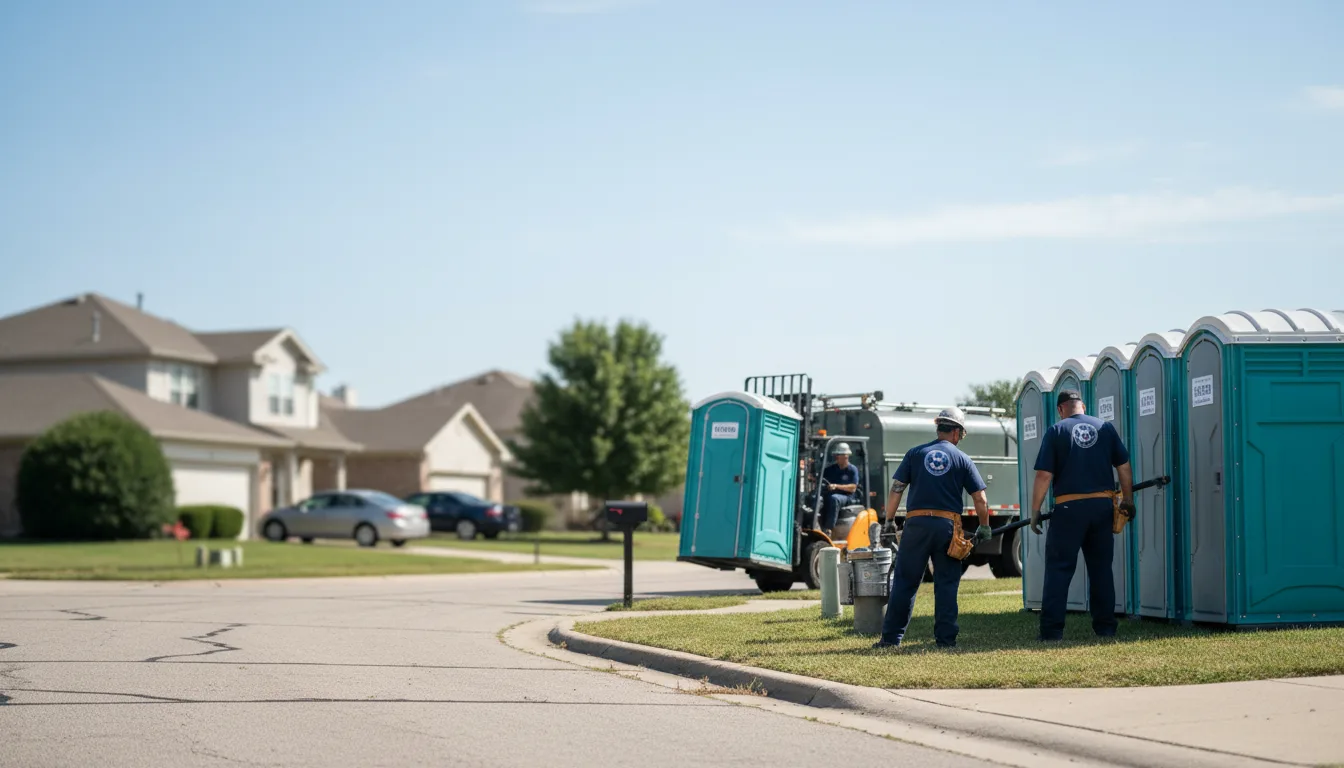 Porta Potty Rental in Emerson, IA near me